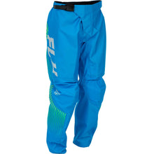 Fly Racing Youth F-16 Pants - Blue/Hi-Vis_1789787