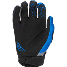 Fly Racing Youth Kinetic Gloves - Blue/Grey/Black_1785729