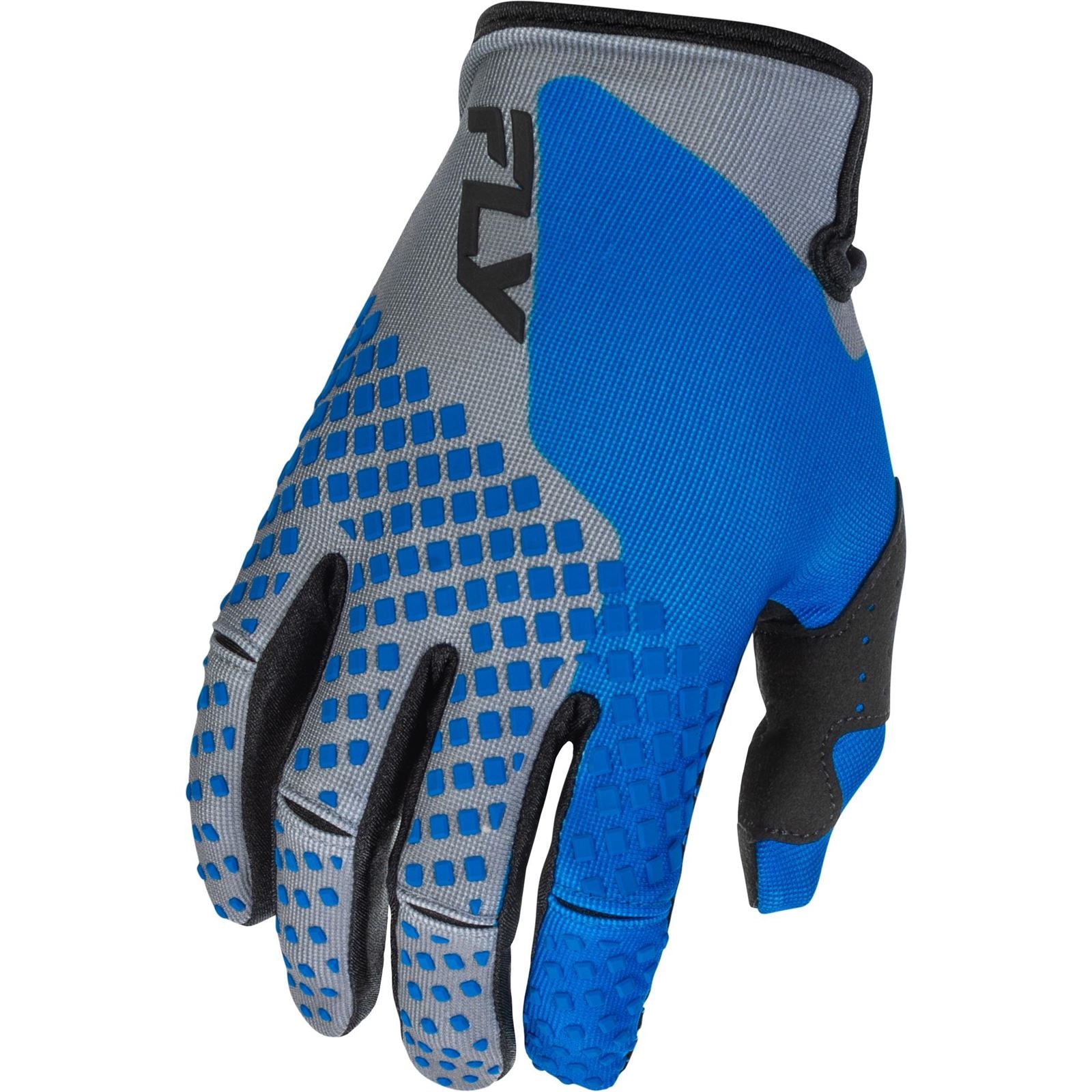 Fly Racing Kinetic Gloves - Blue/Grey/Black_1789276