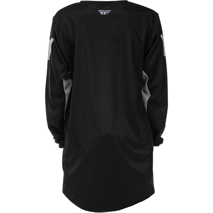Fly Racing Youth Kinetic Jersey - Black/Grey_1789506