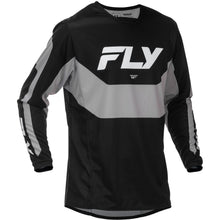 Fly Racing Kinetic Jersey - Black/Grey_1785718
