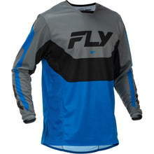 Fly Racing Kinetic Jersey - Blue/Grey/Black_1785431