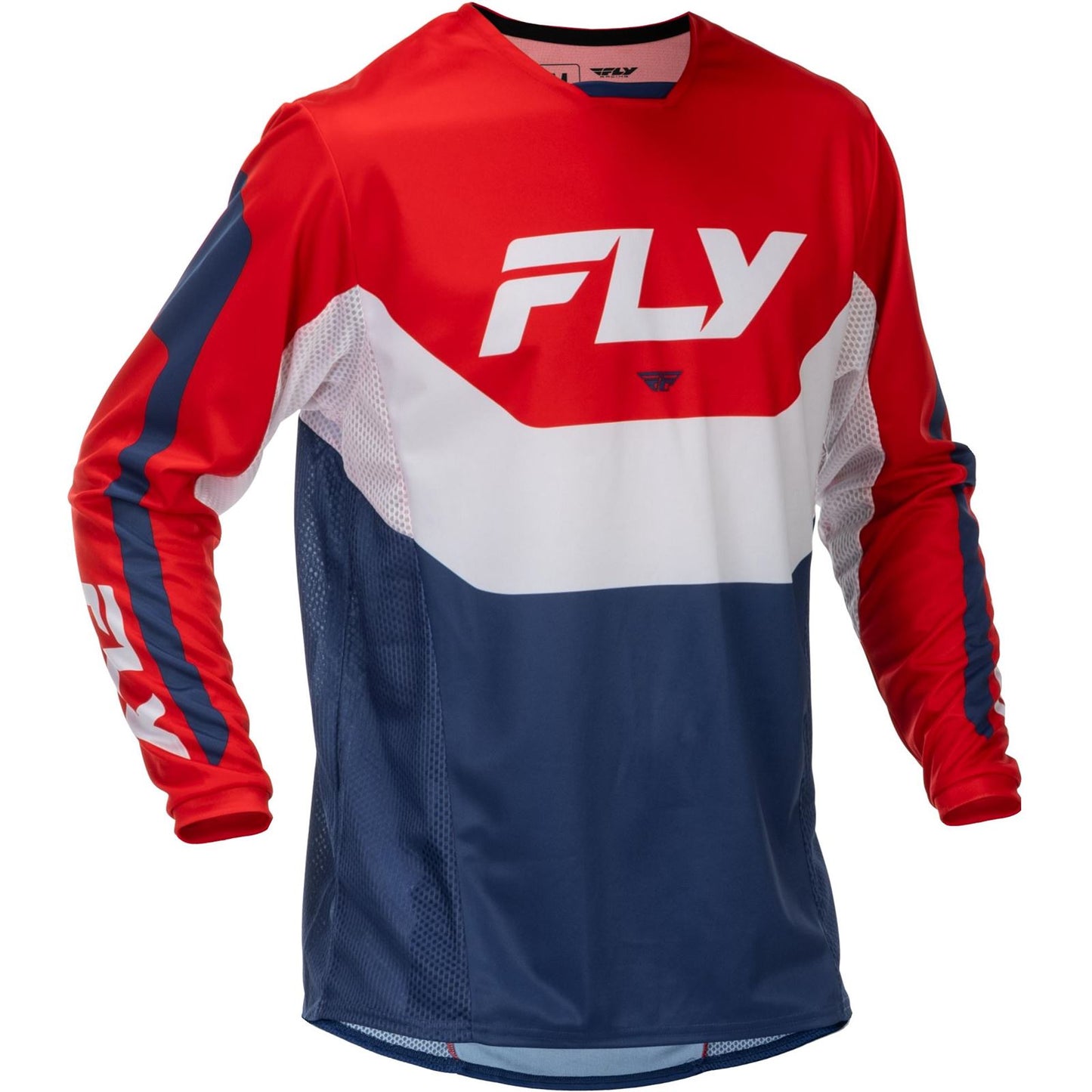 Fly Racing Kinetic Jersey - Red/White/Blue_1785588