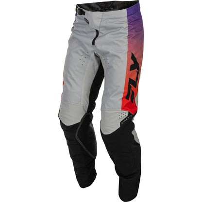 FLY Racing Kinetic Pants - Grey/Red/Purple/Black_1789909