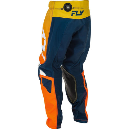 Fly Racing Youth Kinetic Pants - Navy/Orange_1785562