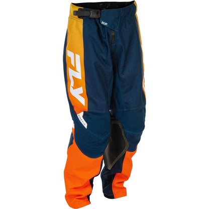 Fly Racing Youth Kinetic Pants - Navy/Orange_1789364