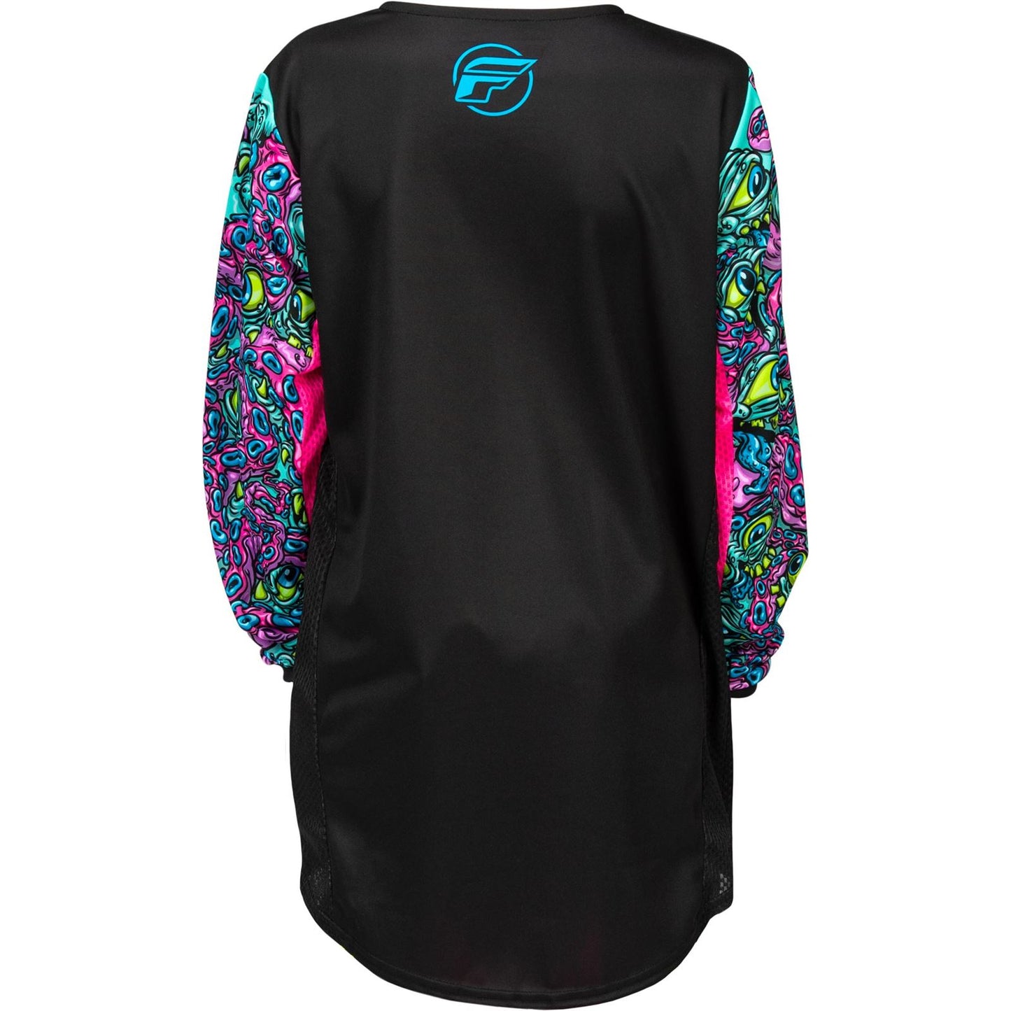 Fly Racing Youth Kinetic Mutant Jersey - Black/Multi_1790602