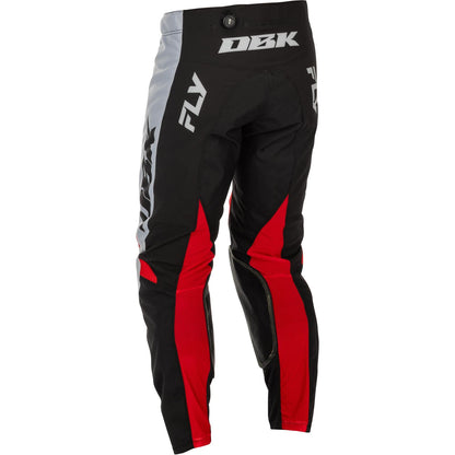 Fly Racing Kinetic DBK Pants - Grey/Black/Red_1785648