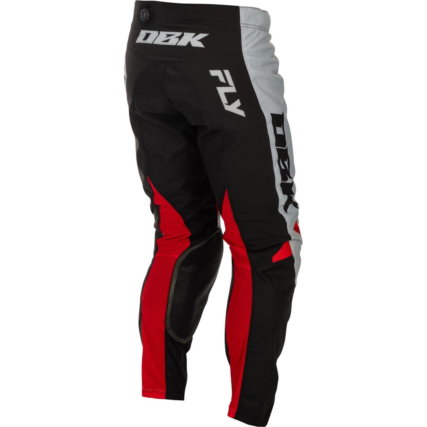 Fly Racing Kinetic DBK Pants - Grey/Black/Red_1791836
