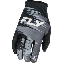 Fly Racing Girl's Lite Gloves - Black/Grey/White - Youth Large 379-610YL_1789857