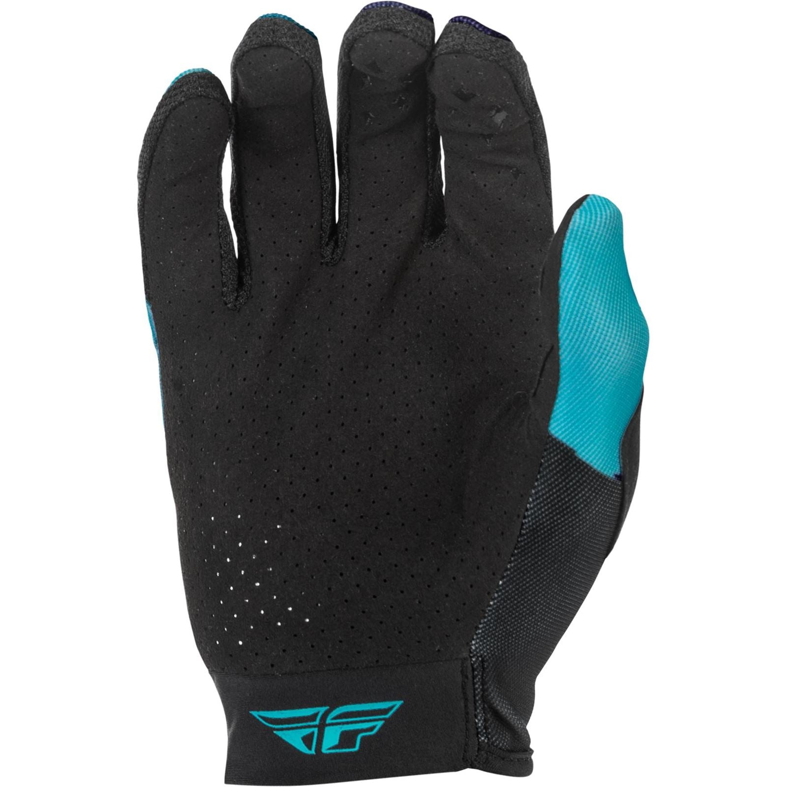 Fly Racing Women's Lite Gloves - Aqua/Navy/White_1785480