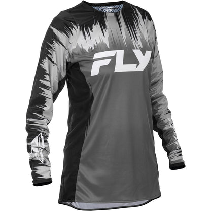 Fly Racing Women's Lite Jersey - Black/Grey/White_1791601