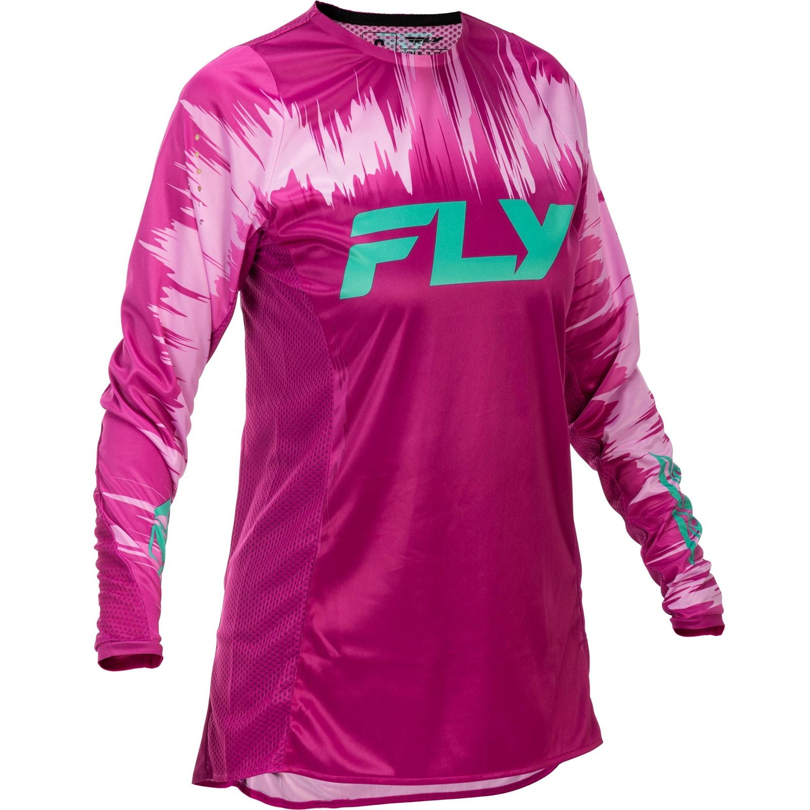 Fly Racing Women's Lite Jersey - Pink/Turquoise_1791507