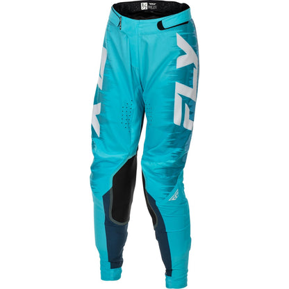 Fly Racing Women's Lite Pants - Aqua/Navy/White_1789983