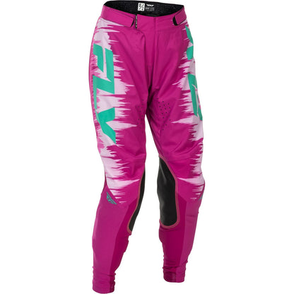 Fly Racing Women's Lite Pants - Pink/Turquoise_1785406