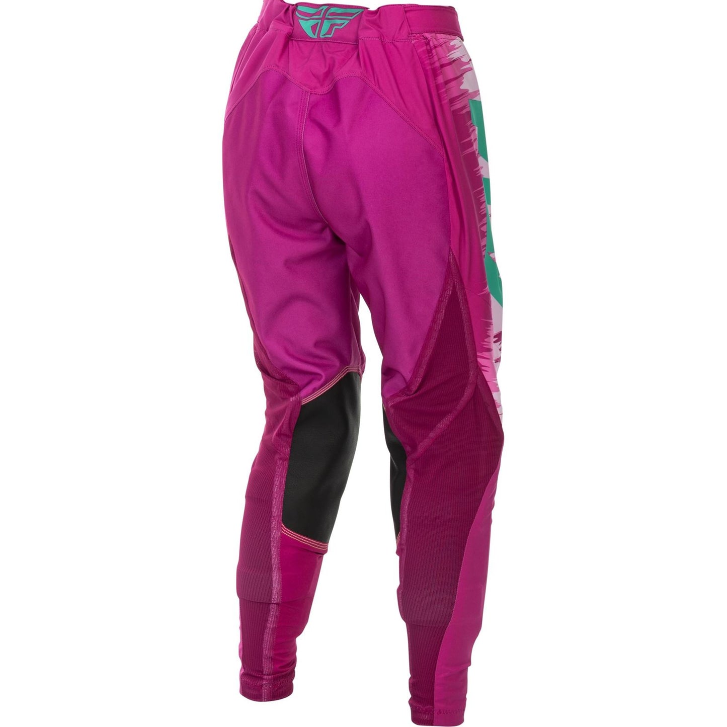 Fly Racing Women's Lite Pants - Pink/Turquoise_1785812