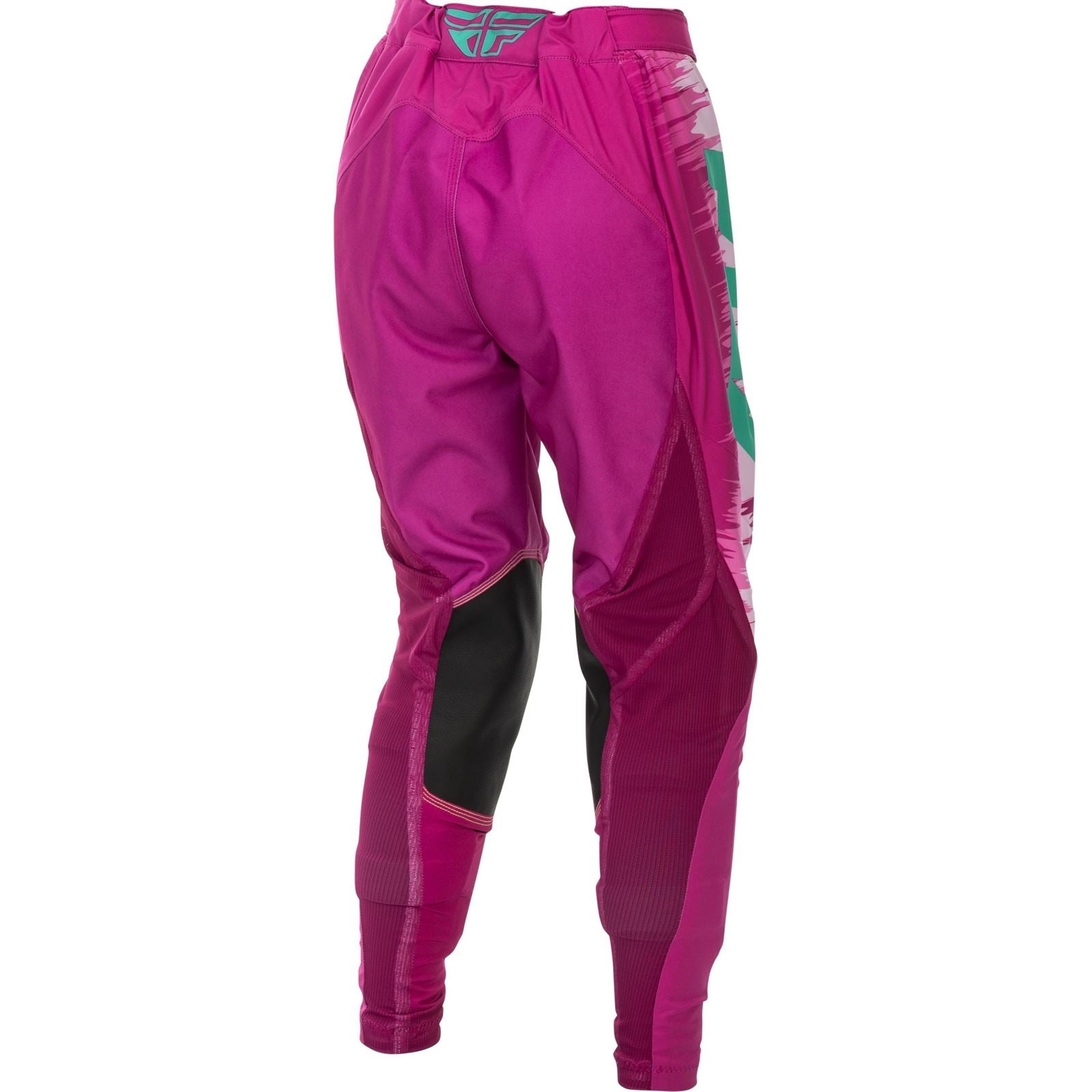 Fly Racing Women's Lite Pants - Pink/Turquoise_1785812