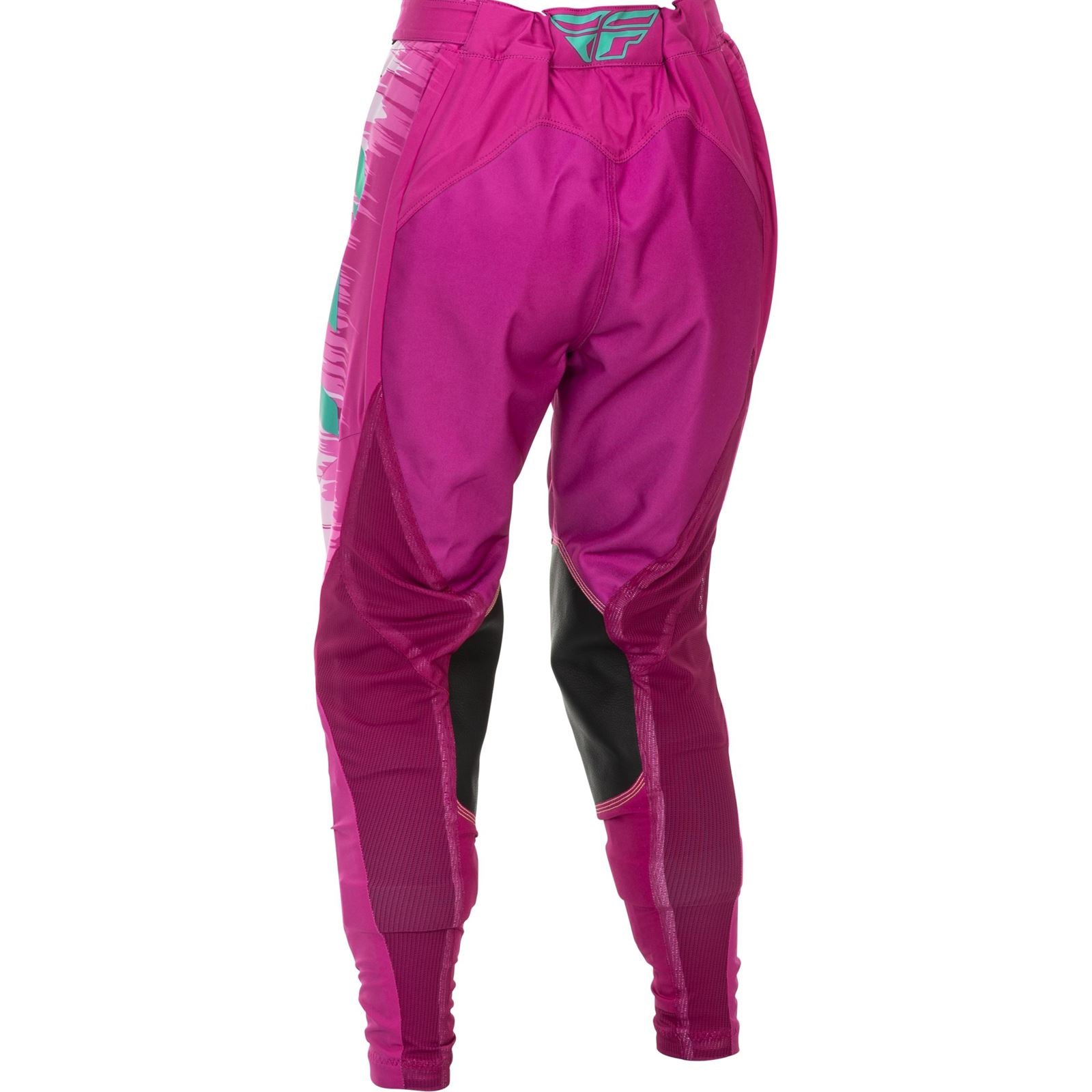 Fly Racing Women's Lite Pants - Pink/Turquoise_1789993