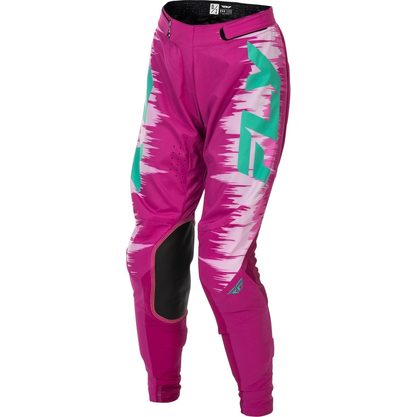 Fly Racing Women's Lite Pants - Pink/Turquoise_1791337