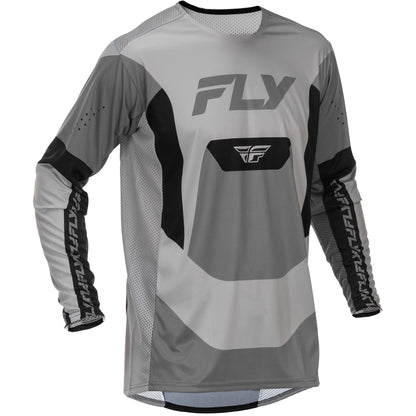 Fly Racing Youth Lite Jersey - Grey/Black - Youth XL 379-720YXL_1789372