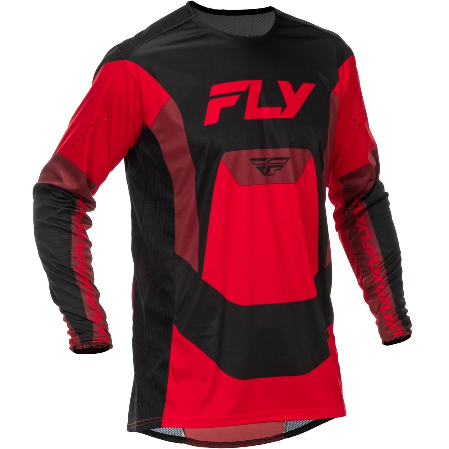 Fly Racing Lite Jersey - Black/Red_1791877