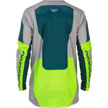 Fly Racing Youth Lite Jersey - Grey/Lime/Teal - Youth XL 379-723YXL_1789834