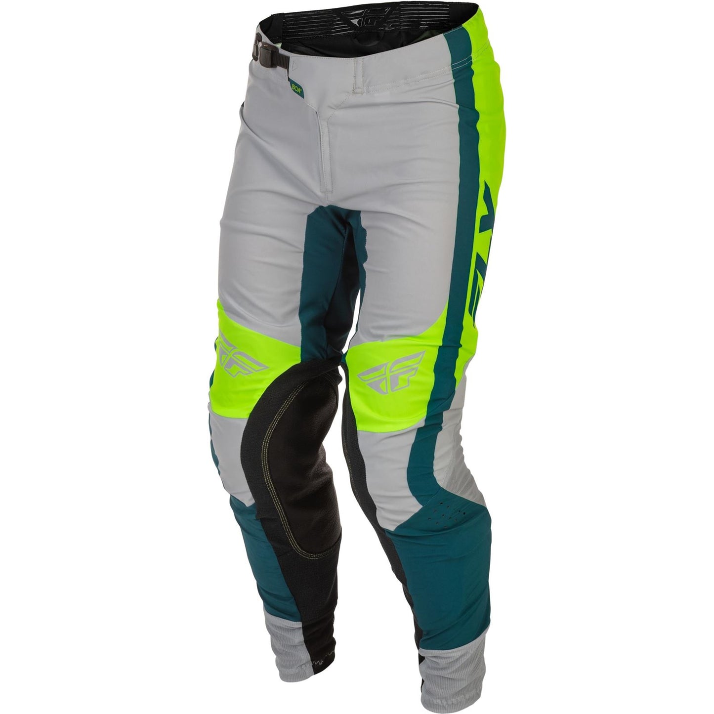 Fly Racing Lite Pants - Grey/Lime/Teal_1785221
