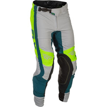 Fly Racing Lite Pants - Grey/Lime/Teal_1785703