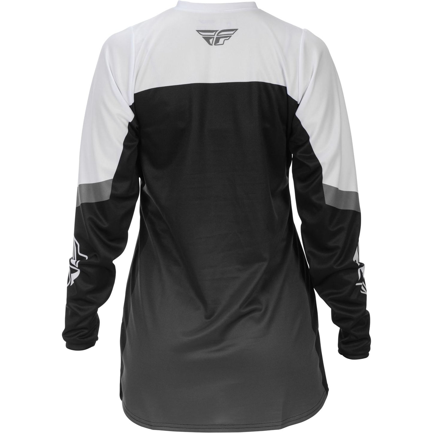 Fly Racing Women's F-16 Jersey - Grey/Black/White_1792207