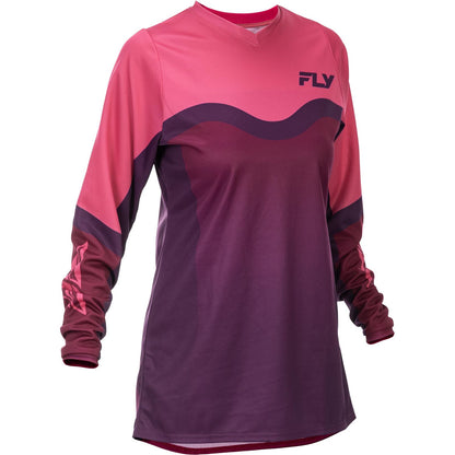 Fly Racing Women's F-16 Jersey - Pink/Mauve_1789467