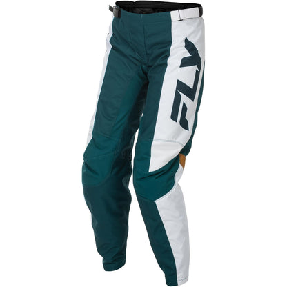 Fly Racing Women's F-16 Pants - Teal/White/Gold_1789278