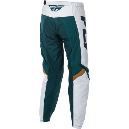 Fly Racing Women's F-16 Pants - Teal/White/Gold_1792136