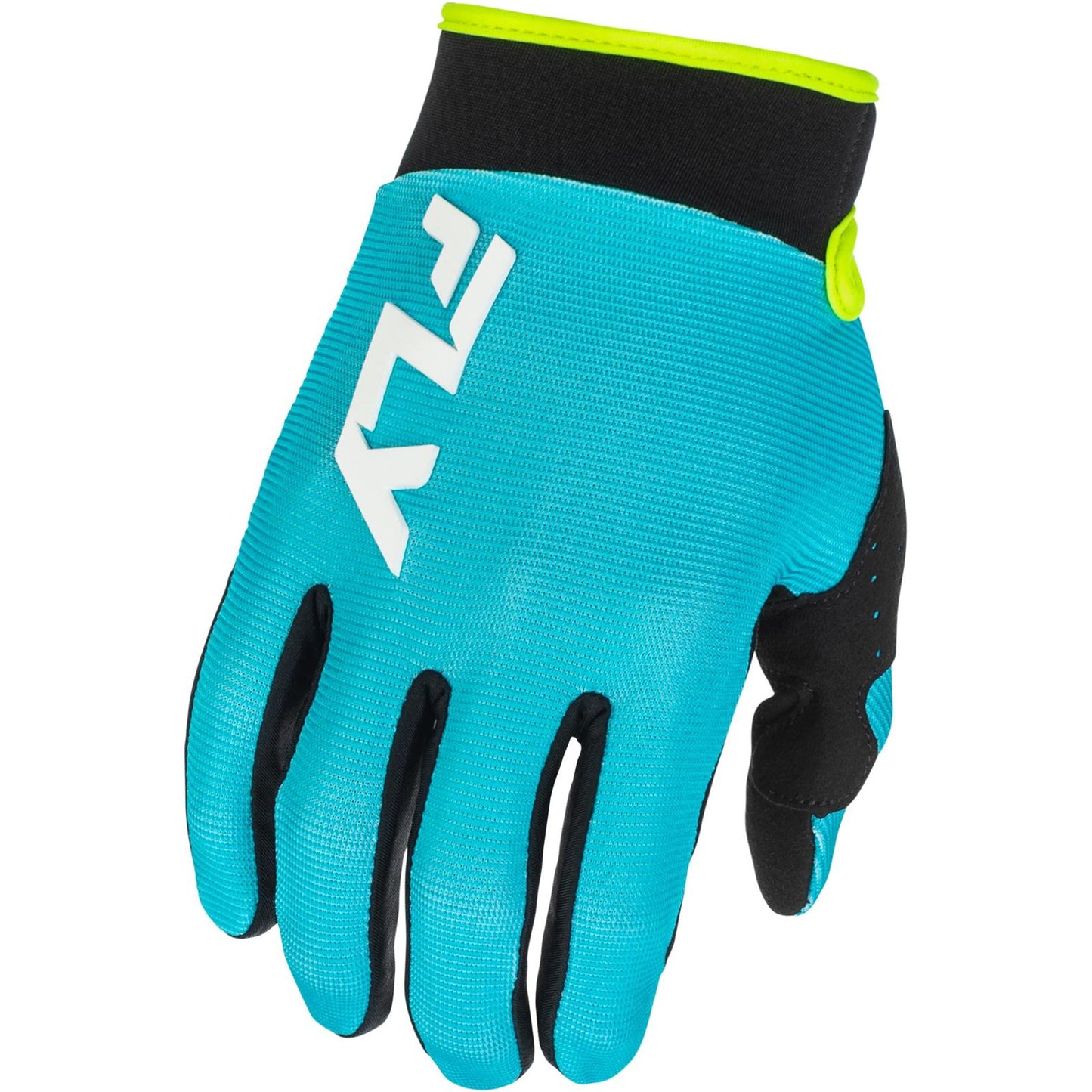 Fly Racing Youth F-16 Gloves - Aqua/Black/White_1785383