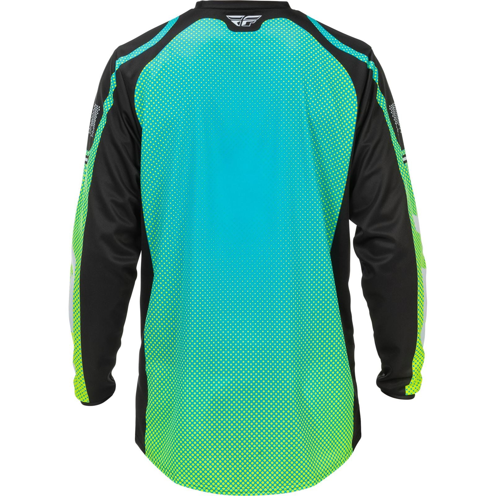 Fly Racing F-16 Jersey - Aqua/Black/White_1789409