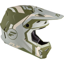Fly Racing Youth Formula CP Seal Helmet - Matte Stone/Khaki/Olive - Youth Large 73-0043YL_1790879