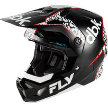 Fly Racing Formula CP DBK Helmet - Black/White/Red_1791780