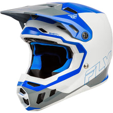 Fly Racing Youth Formula CC Glide Helmet - Blue/Light Grey/Grey - Youth Large 73-4354YL_1790686