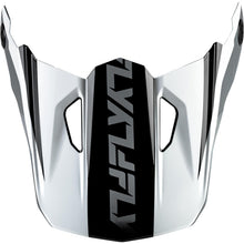 Fly Racing Kinetic Crest Helmet Visor - Black/White/Grey_1952513