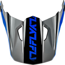 Fly Racing Kinetic Crest Helmet Visor - Grey/Black/Blue_1952508