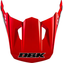Fly Racing Kinetic DBK Helmet Visor - Red/Black/Grey_1952566