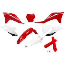UFO Plastics Body Kit - '21-'22 Red/White/Black for Gas Gas [MPN: GGKIT702F@999]_1819347
