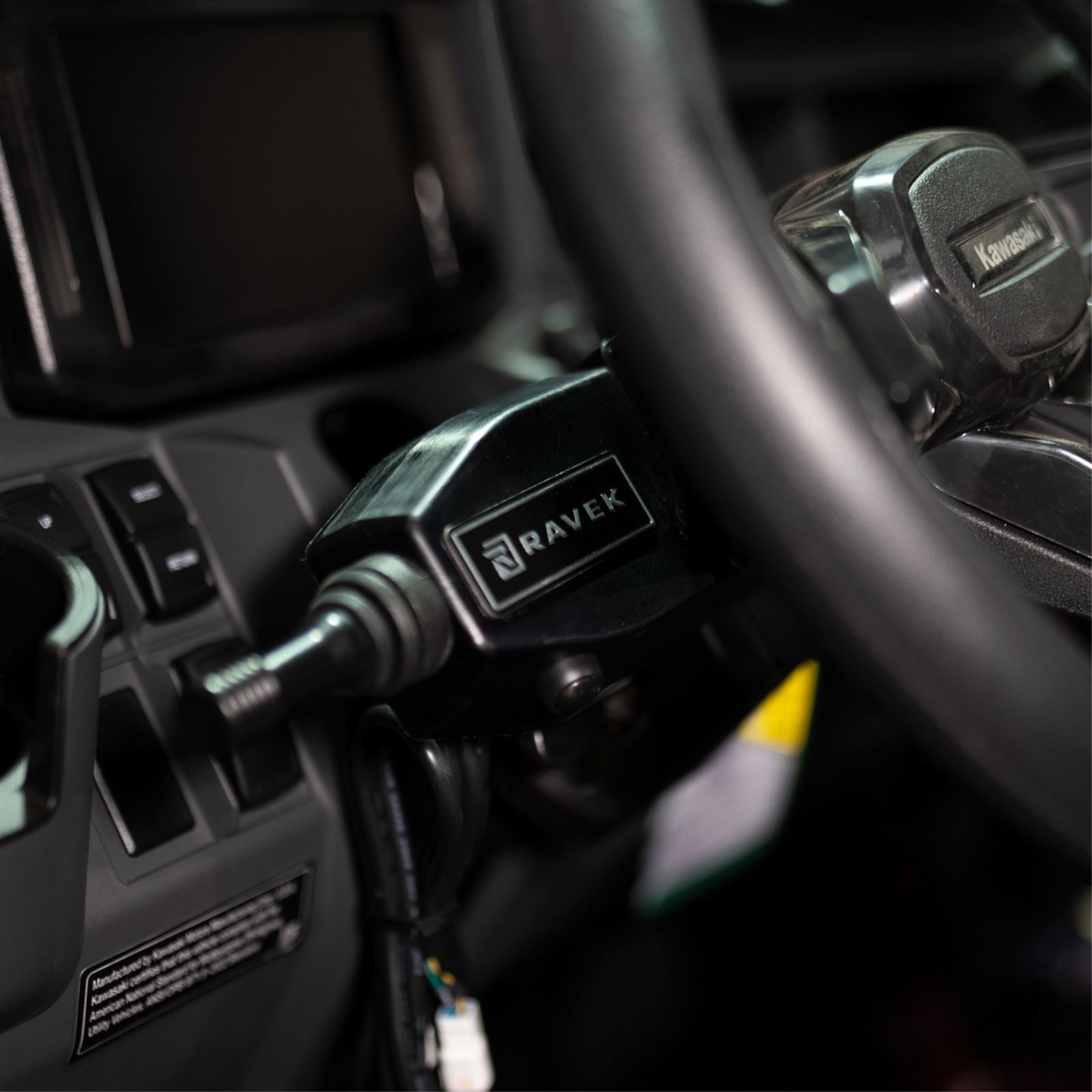 Ravek Steering Column Turn Signal Stalk Lever for Kawasaki Ridge [MPN: 67-1001]_1784314
