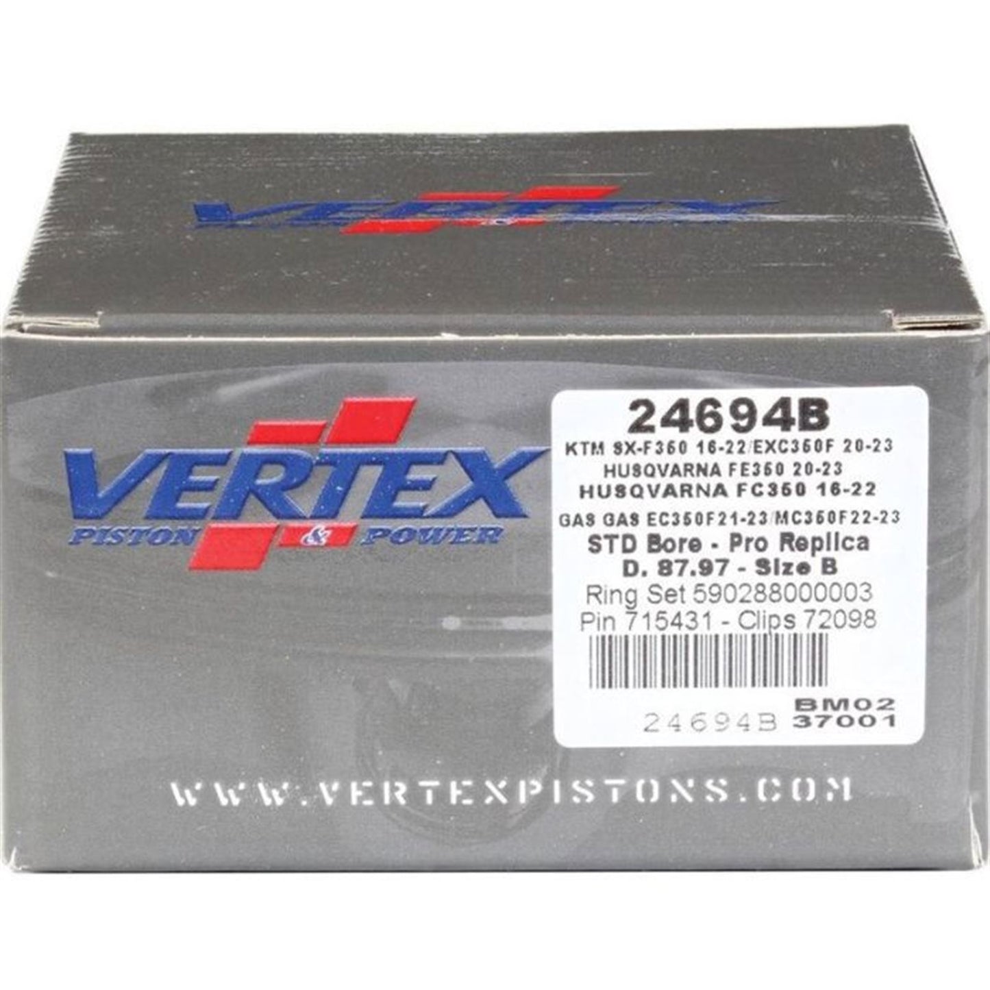 Vertex Forged Replica Piston Kit 24694B_1792304