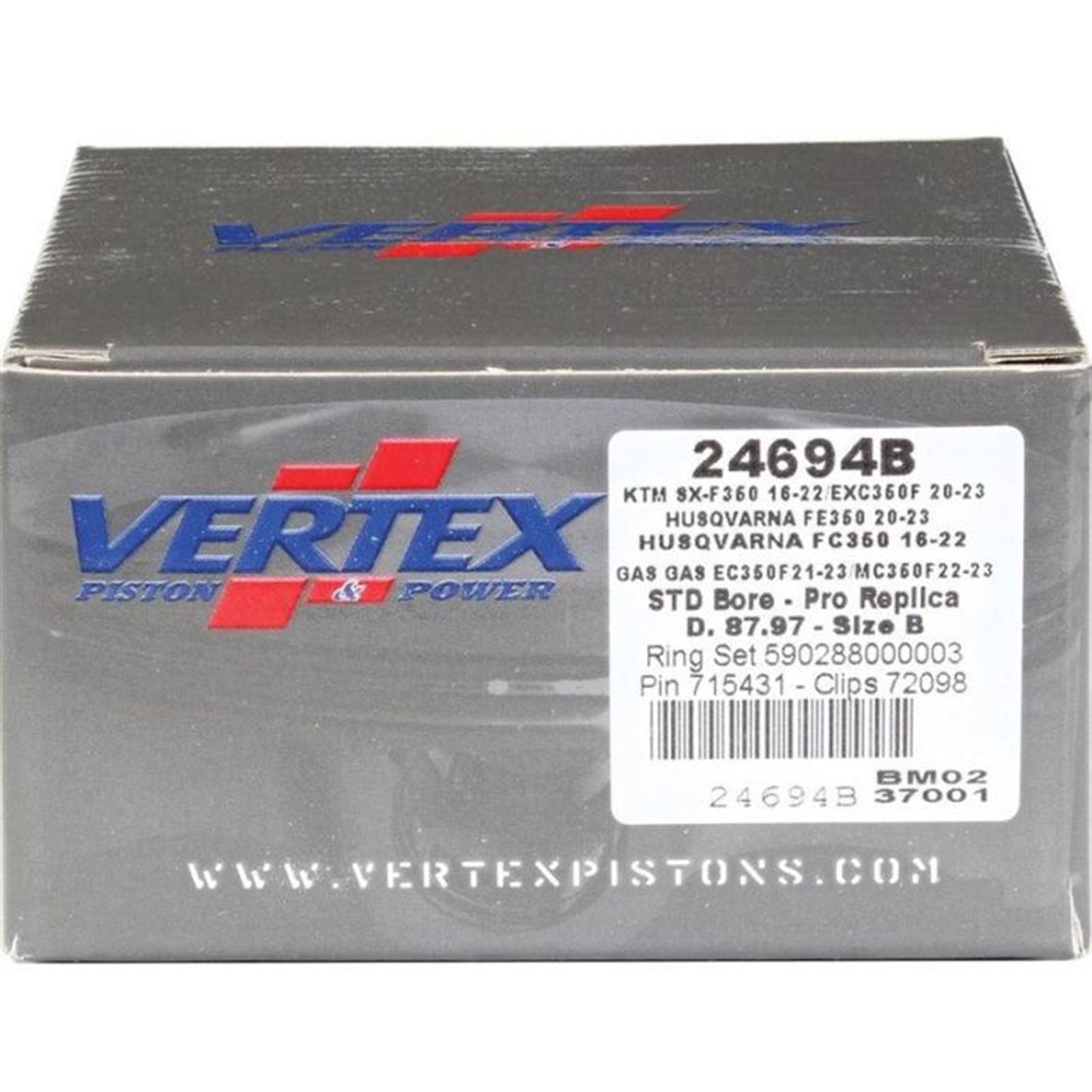 Vertex Forged Replica Piston Kit 24694B_1792304