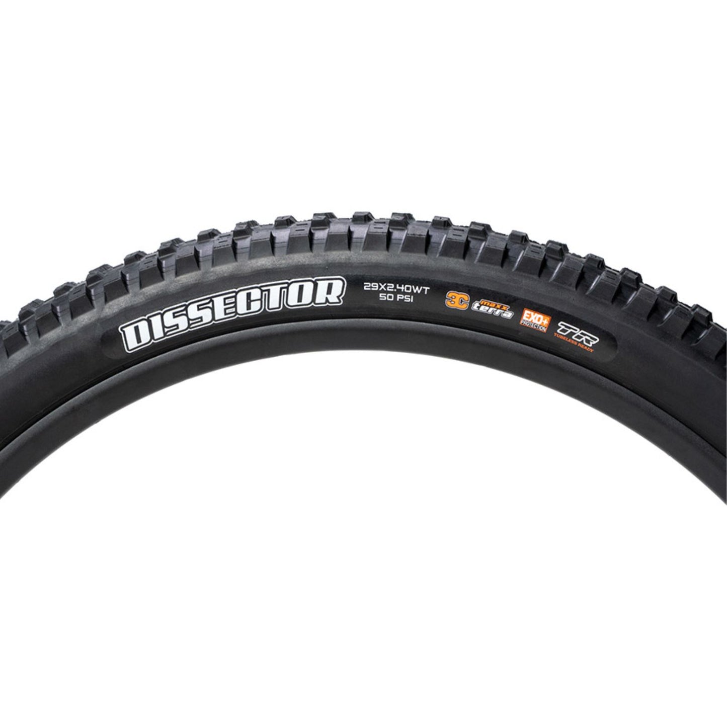Maxxis - Bicycle Dissector II Mtn Tire 29"x2.40 Folding Tubeless Ready Trl 120x2TPI [MPN: TB00630100]_1784318