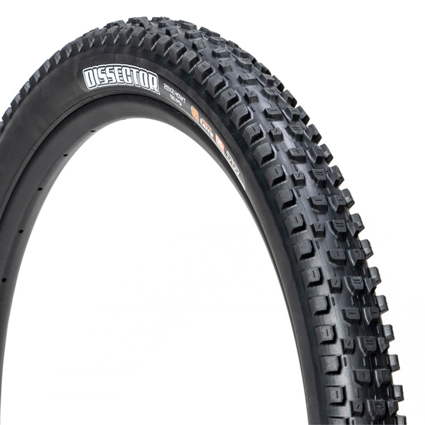 Maxxis - Bicycle Dissector II Mtn Tire 29"x2.40 Folding Tubeless Ready Trl 120x2TPI [MPN: TB00630100]_1784325