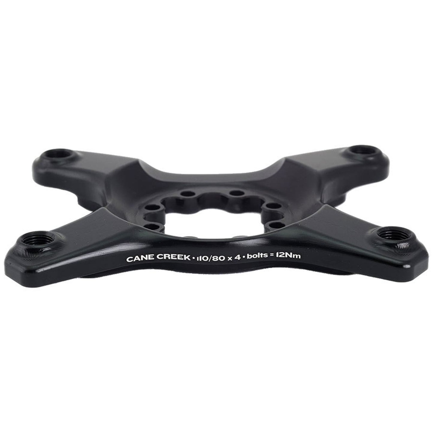 Cane Creek eeWings Chainring Spider - 4-Bolt, 110 and 80 Asymmetric BCD, Black [MPN: BAI0321]_1921237