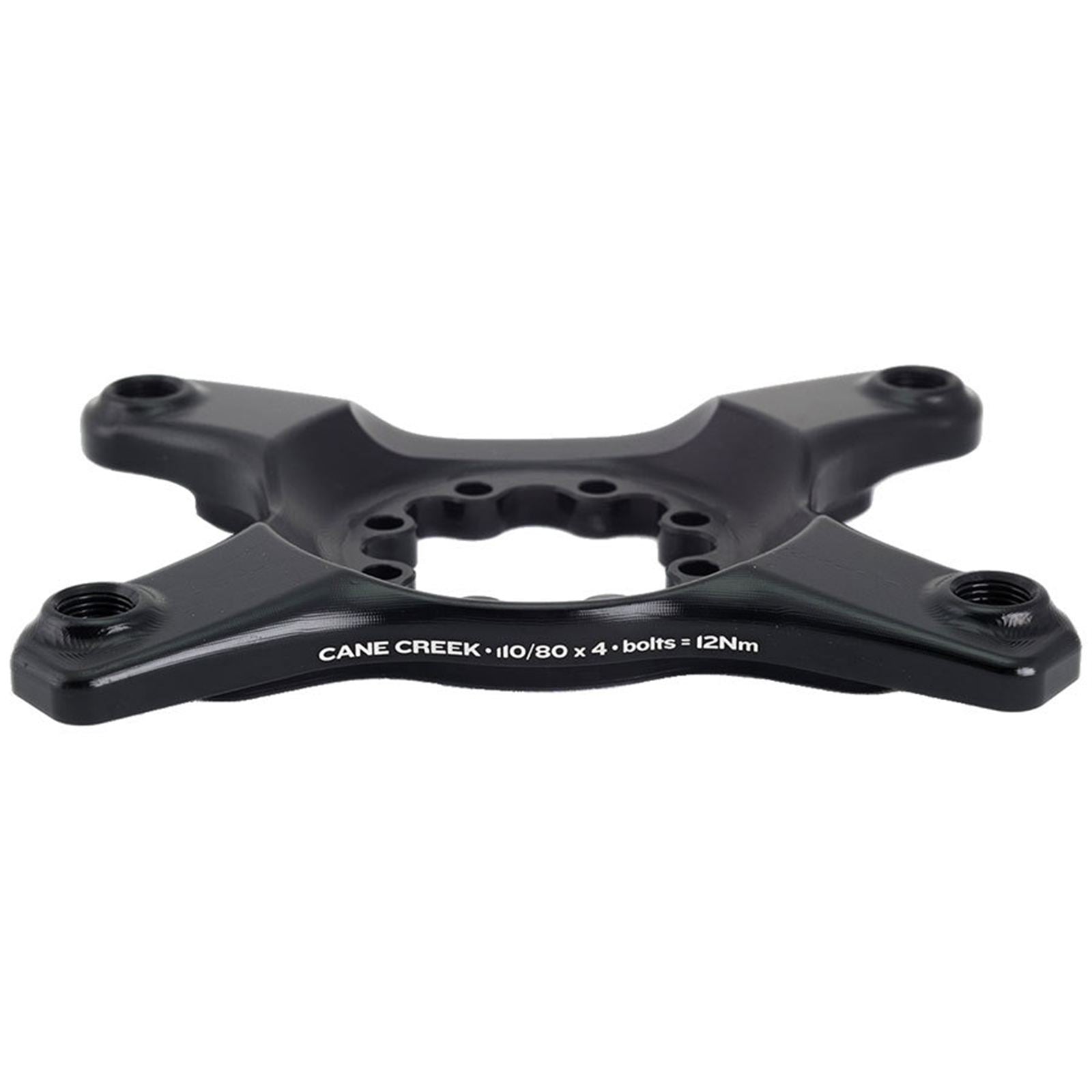 Cane Creek eeWings Chainring Spider - 4-Bolt, 110 and 80 Asymmetric BCD, Black [MPN: BAI0321]_1921237
