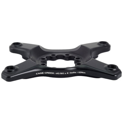 Cane Creek eeWings Chainring Spider - 4-Bolt, 110 and 80 Asymmetric BCD, Black [MPN: BAI0321]_1921237