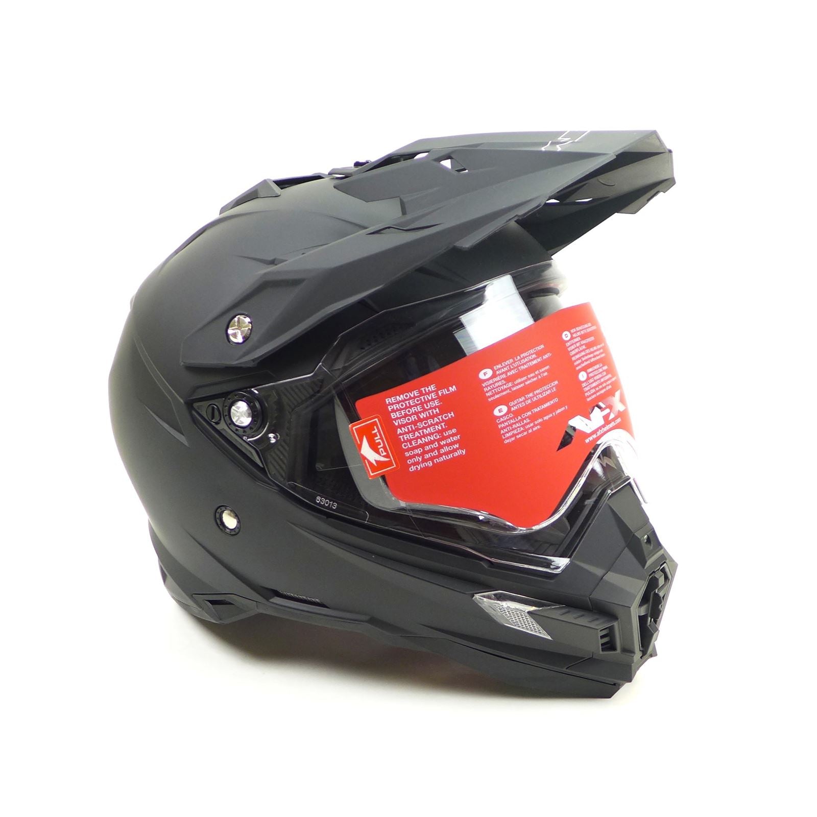 AFX FX-41DS Helmet - Flat Black - X-Large OPEN BOX [MPN: 0110-3740]_1784378